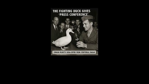 🦆🍺 The Fighting Duck’s Preference: Beer or Nothing!