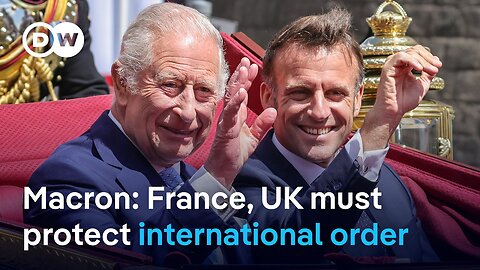 Macron in UK: 'We have to work together in order to defend an efficient multilateralism' | DW News