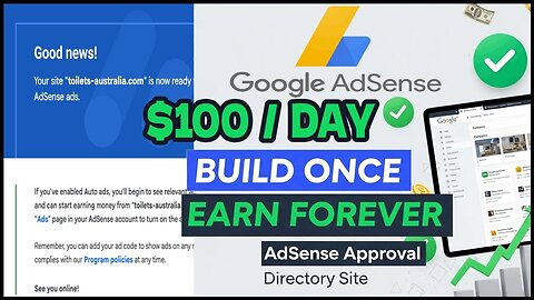 Get Google Adsense Approval using WordPress Directory Fast and Easy