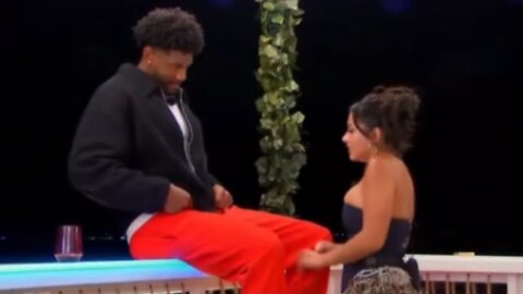 love island usa, Huda and chris, back together