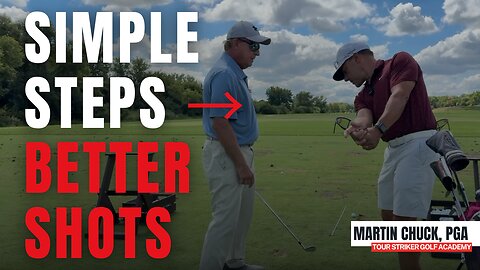 Golf Practice Swing & Routine Drill - Tiger Woods Style | Tour Striker Golf