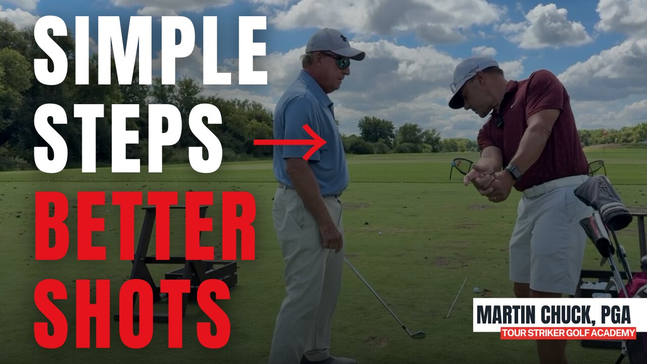 Golf Practice Swing & Routine Drill - Tiger Woods Style | Tour Striker Golf