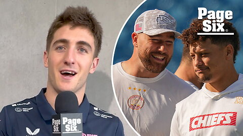 How Travis Kelce and Patrick Mahomes bonded with their Alpine F1 drivers