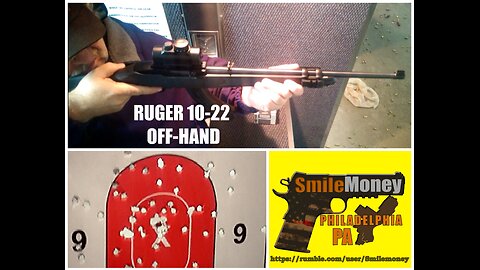 RUGER 10-22 OFF-HAND AT 25 YARDS