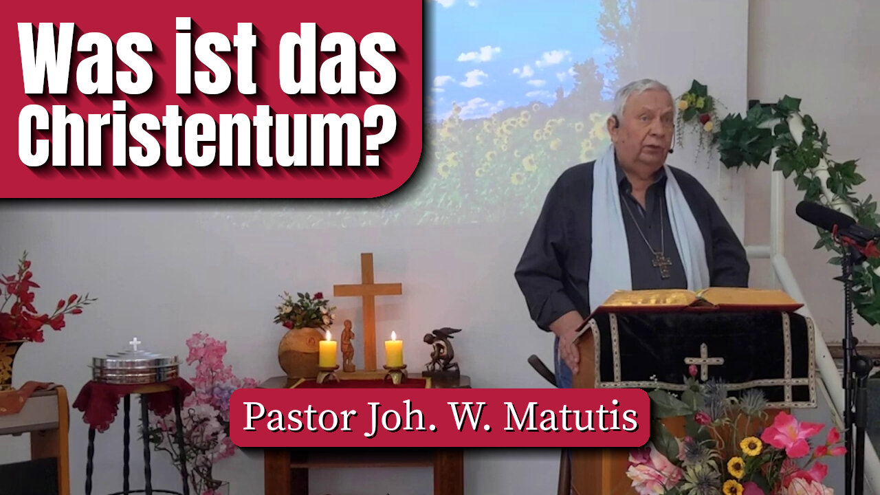 Was ist das Christentum?