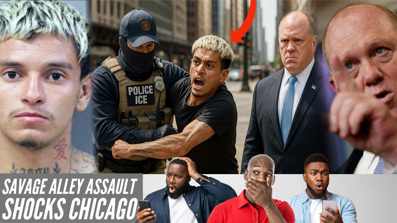 CHICAGO MIGRANT SAVAGELY ATTACKS Woman In Alley—Mayor Johnson SILENT