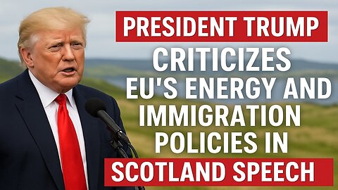 Trump's Take on EU Policies: EU is dying from immigration, 15% Tariffs!
