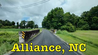 I'm visiting every town in NC - Alliance, North Carolina