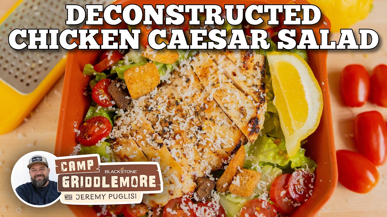Deconstructed Chicken Caesar Salad | Blackstone Griddles