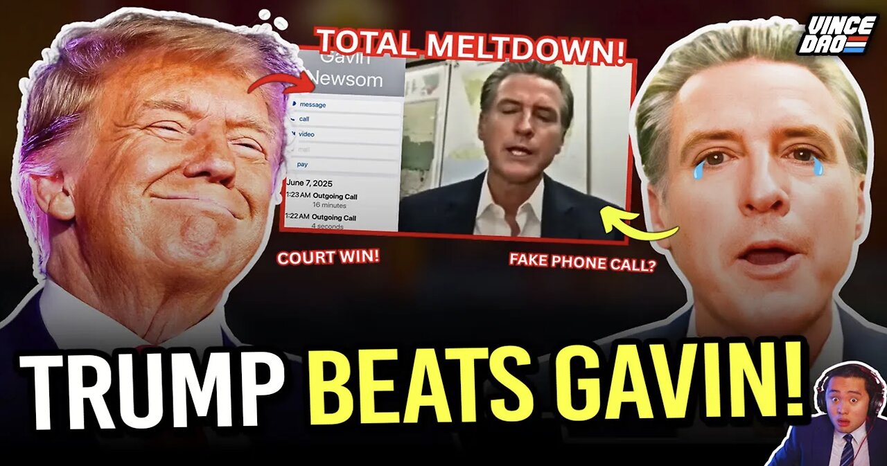 Gavin Newsom FUMES as Federal Judge REJECTS His Plea to WITHDRAW National Guard from LA