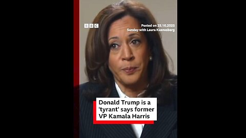 Kamala AGAIN INCITING VIOLENCE against Pres Trump, lying, calling him “tyrant” & “fascist”