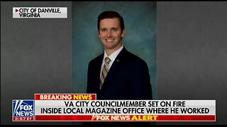 Danville, VA city council member Lee Vogler has just been SET ON FIRE by an attacker