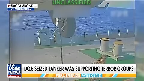 Siezed oil tanker was supporting terror groups, DOJ reports