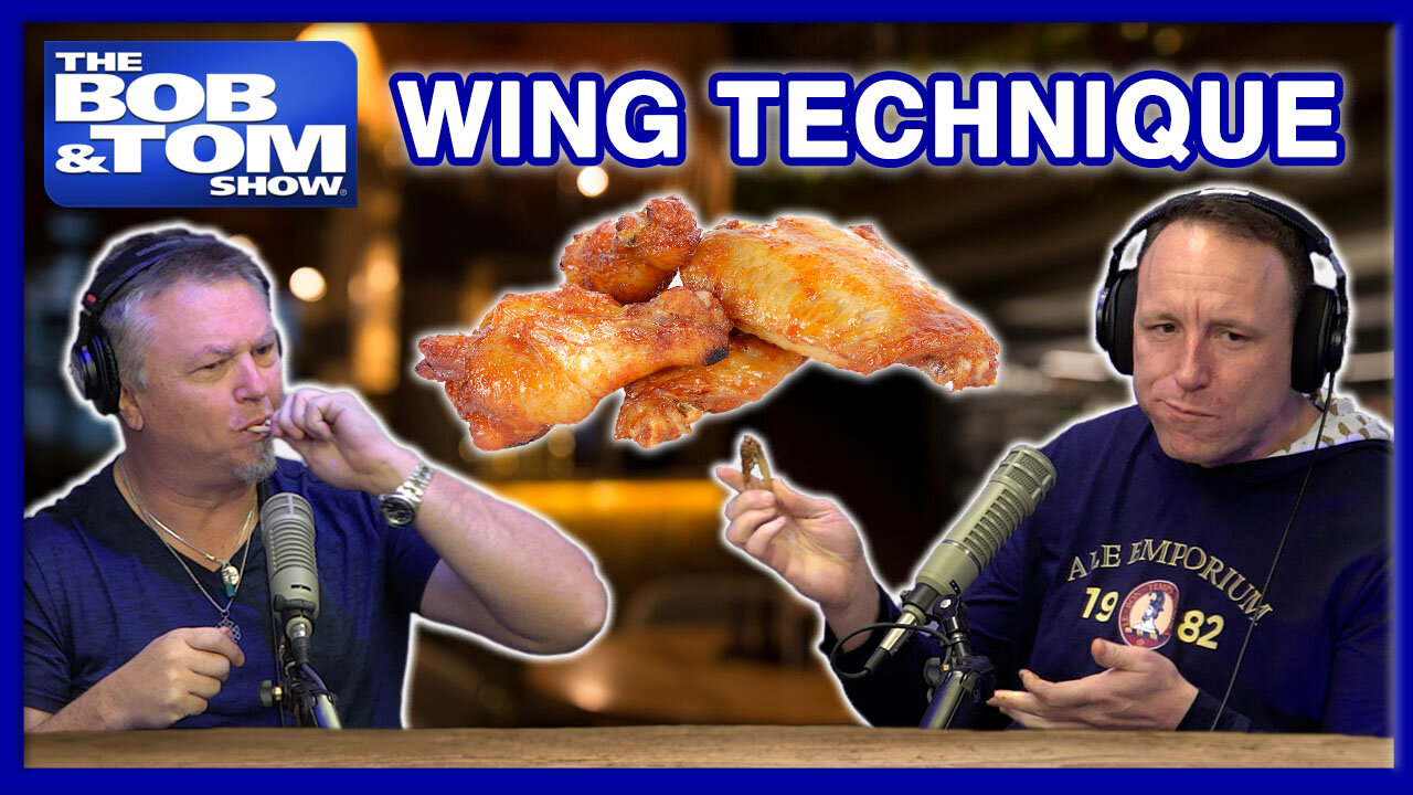 The BEST Way to Eat WINGS? | The BOB & TOM Show