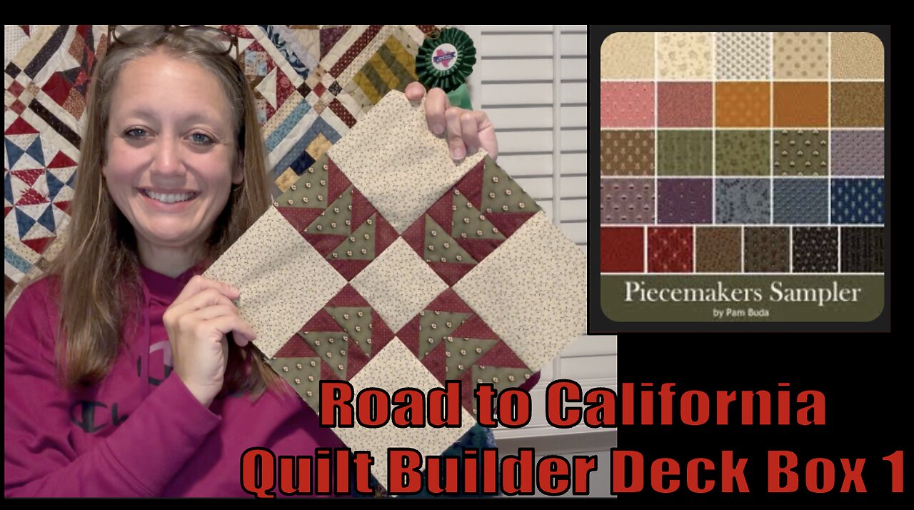 The Home Stretch.... Lets Finish this Quilt : Road to California Block