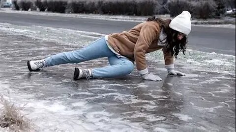 FREEZING RAIN SHUTS AMERICA DOWN