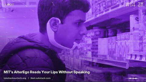 MIT Media Lab Lets You Talk Without Speaking with AlterEgo
