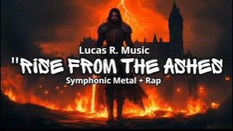 Rise from the Ashes | Epic Symphonic Metal & Rap Battle | Lucas R.