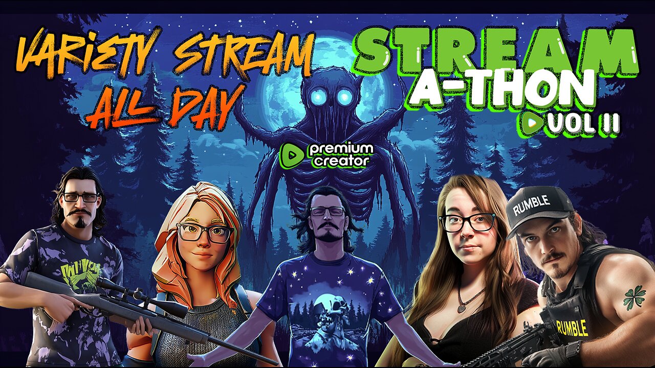 STREAM - A- THON | Morning Coffee w/ Mightnight | Gaming w/ PER·SE·VER·ANCE |