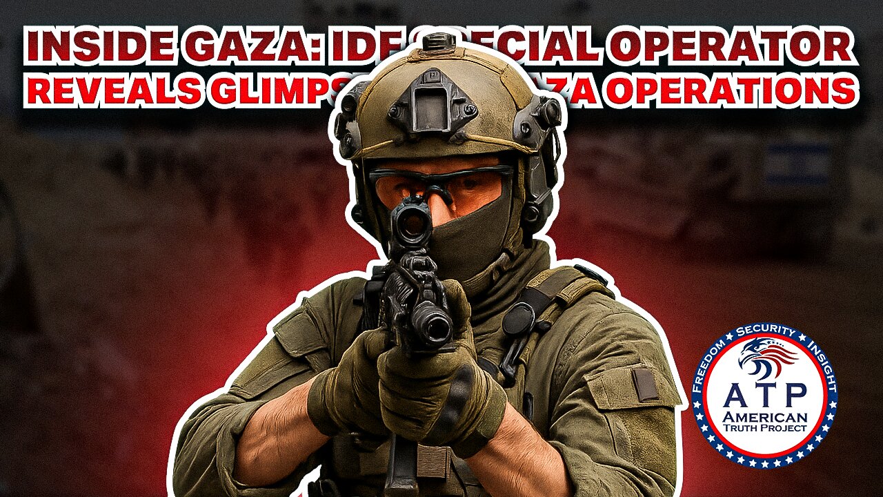 INSIDE GAZA: IDF SPECIAL OPERATOR REVEALS GLIMPSE INTO GAZA OPERATIONS