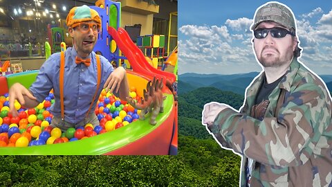 Blippi Learns At The Indoor Playground - Educational Videos For Toddlers - Reaction! (BBT)