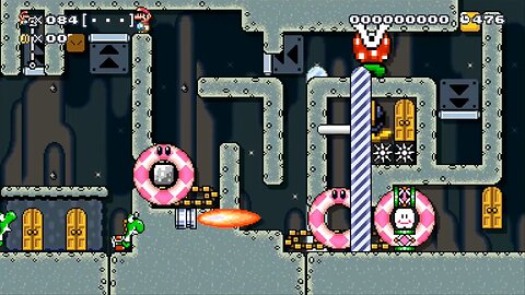 Let's Play Super Mario Maker Part 53: No puzzle too simple for your boy here