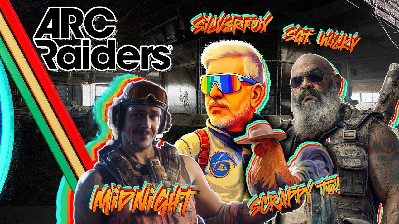 Gaming w/ Midnight | Arc Raiders w/ SilverFox & Sgt Wilky | 11AM EST