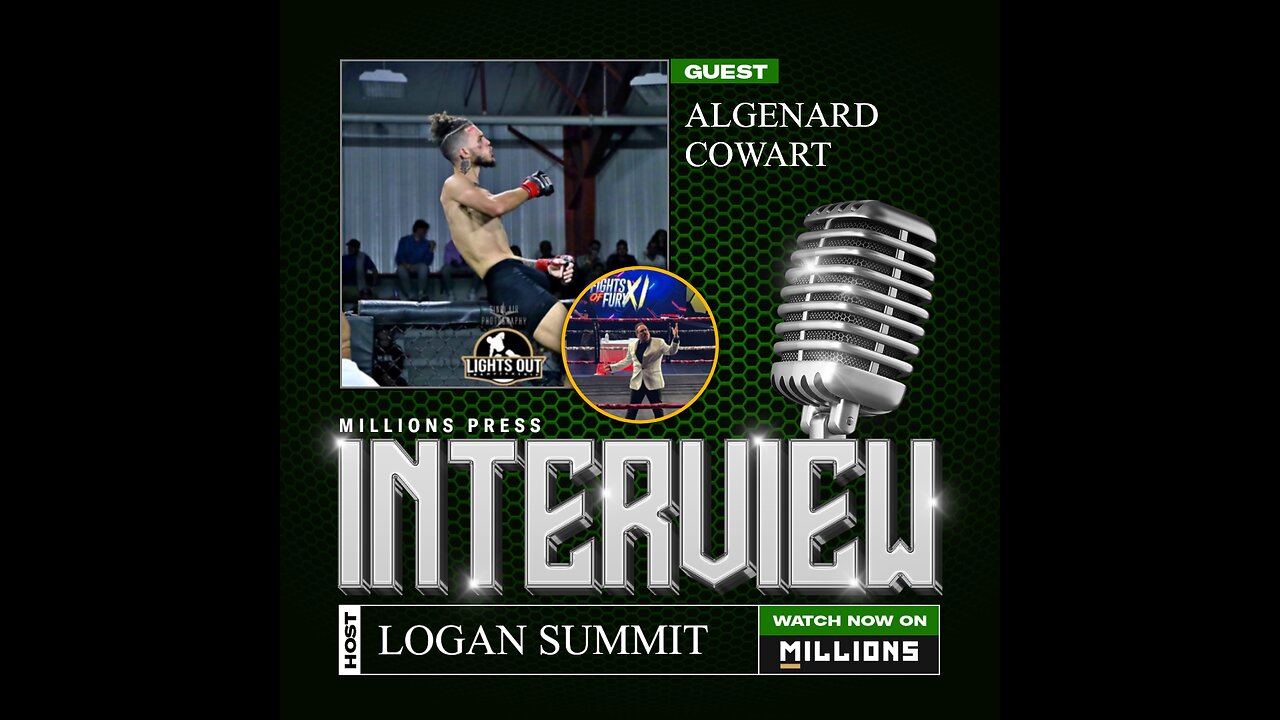 INTERVIEW with MMA & MUAY THAI FIGHTER ALGENARD "RED FLASH" COWART