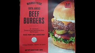 Walmart's Marketside 100% Angus Beef Burgers taste test...by chickens.