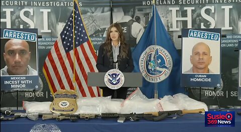DHS Sec Noem updates on ICE operations amid shutdown