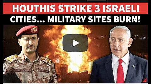 Houthi Drone MAYHEM ‘Rattles’ IDF; Key Israeli Sites 'HIT' In BOOM BOOM Tel Aviv, Askalan, Al-Naqab Desert