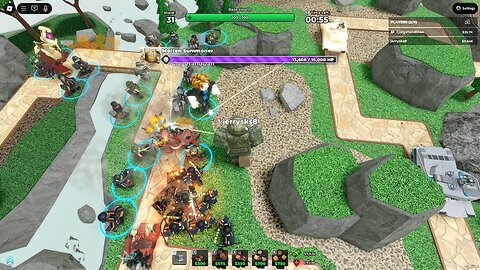 Playing Tower Defence Simulator in Roblox - (No Commentary).