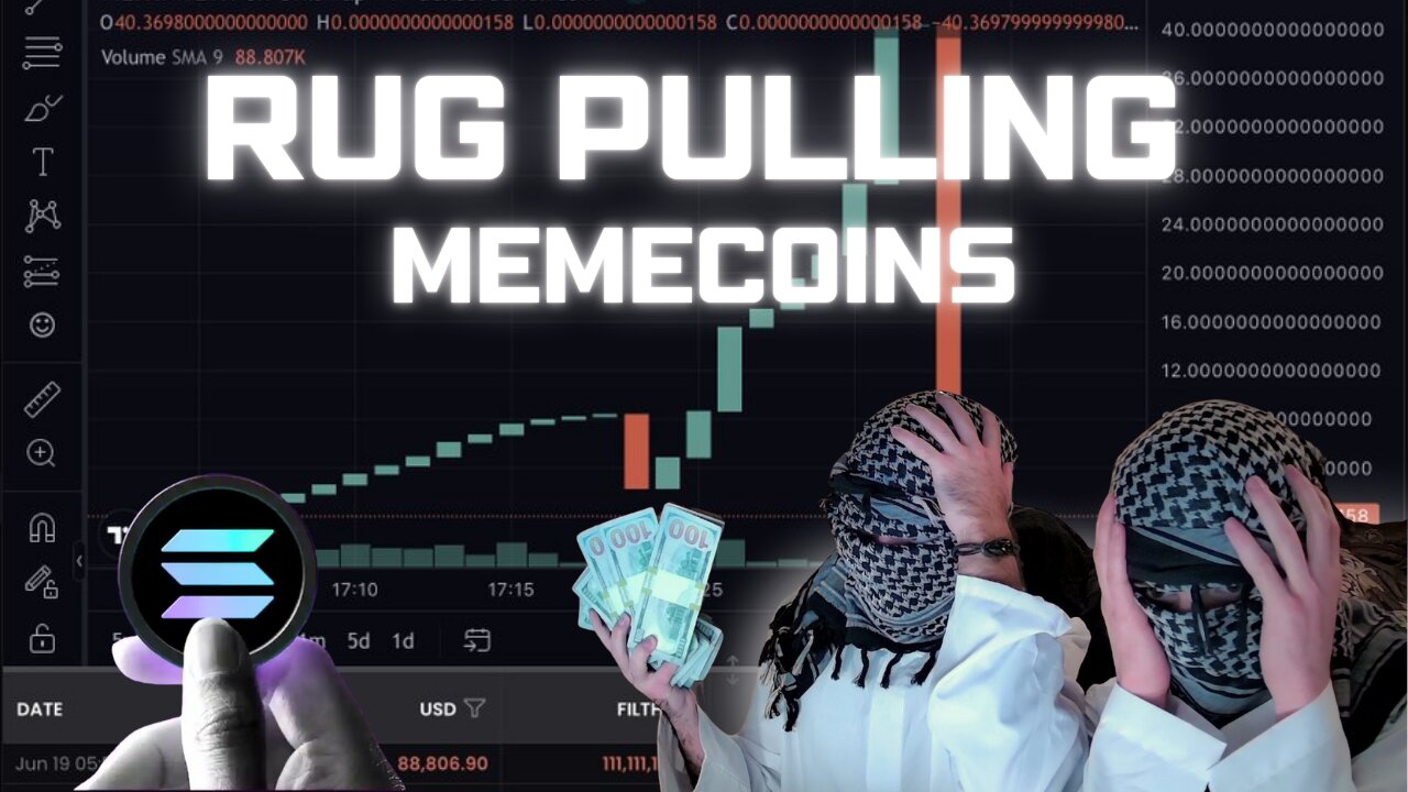 1 SOLANA TO $10,000 Rug Pulling Memecoins In 2025