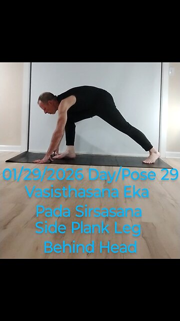 Vasisthasana Eka Pada Sirsasana