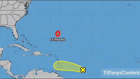 NEW TROPICAL STORM FERNAND FORMS SOUTH OF BERMUDA!