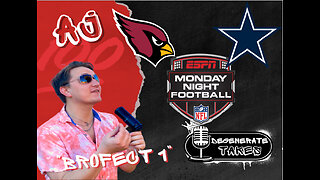 Cardinals v. Cowboys: Monday Night Football Watch a Long, Live Bets, Reactions & MORE!