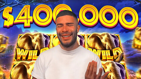 MASSIVE $400,000 SESSION ON NEW SLOT - AFRICAN ELEPHANT