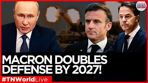 LIVE: Macron’s €64 Billion Military Surge: Power Move or Political Diversion? | Times Now World