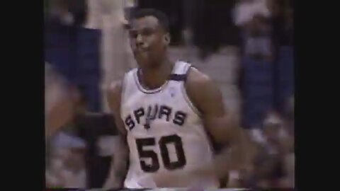 David Robinson 20 Points 3 Blk Vs. Sonics, 1997-98.