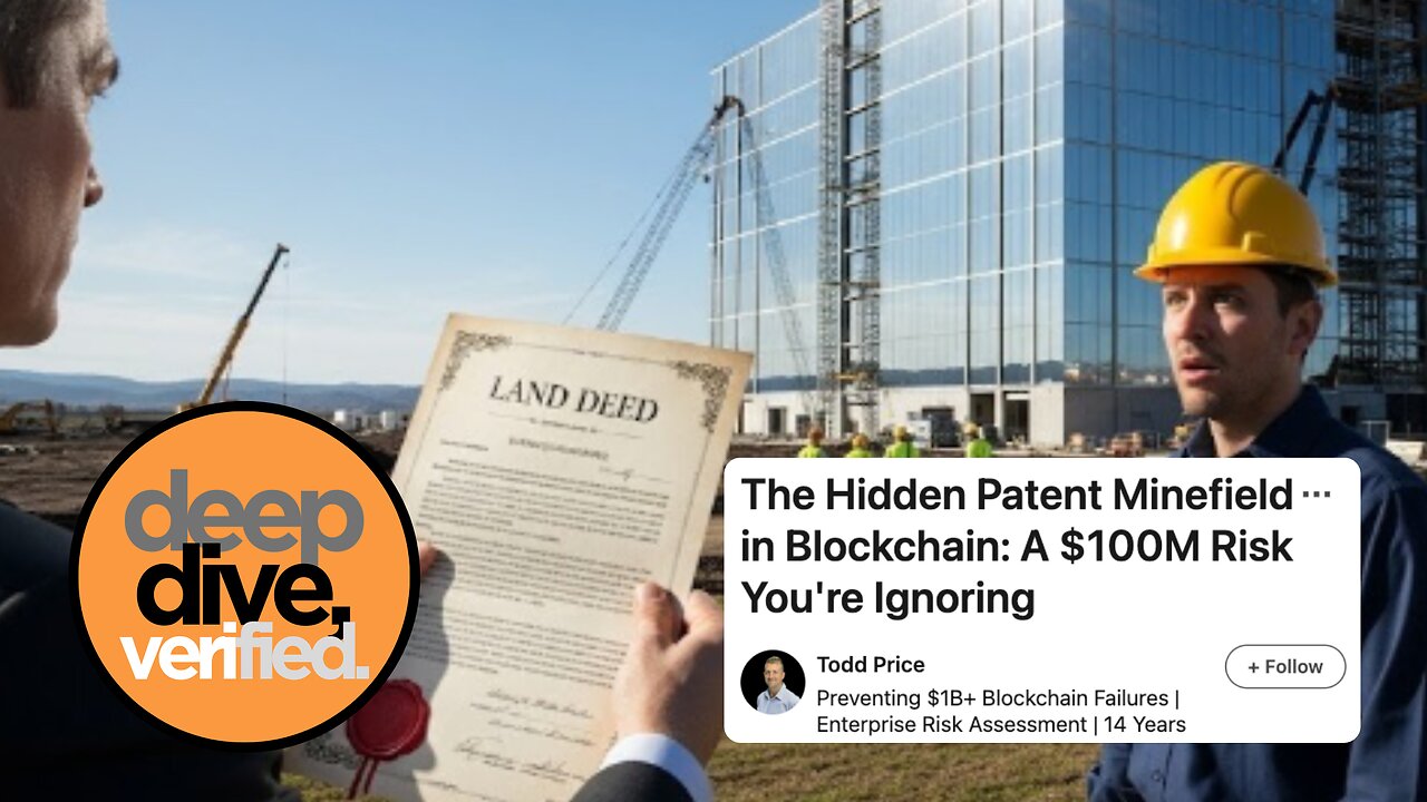 The Hidden Blockchain Patent Minefield: A $100M Risk You're Ignoring