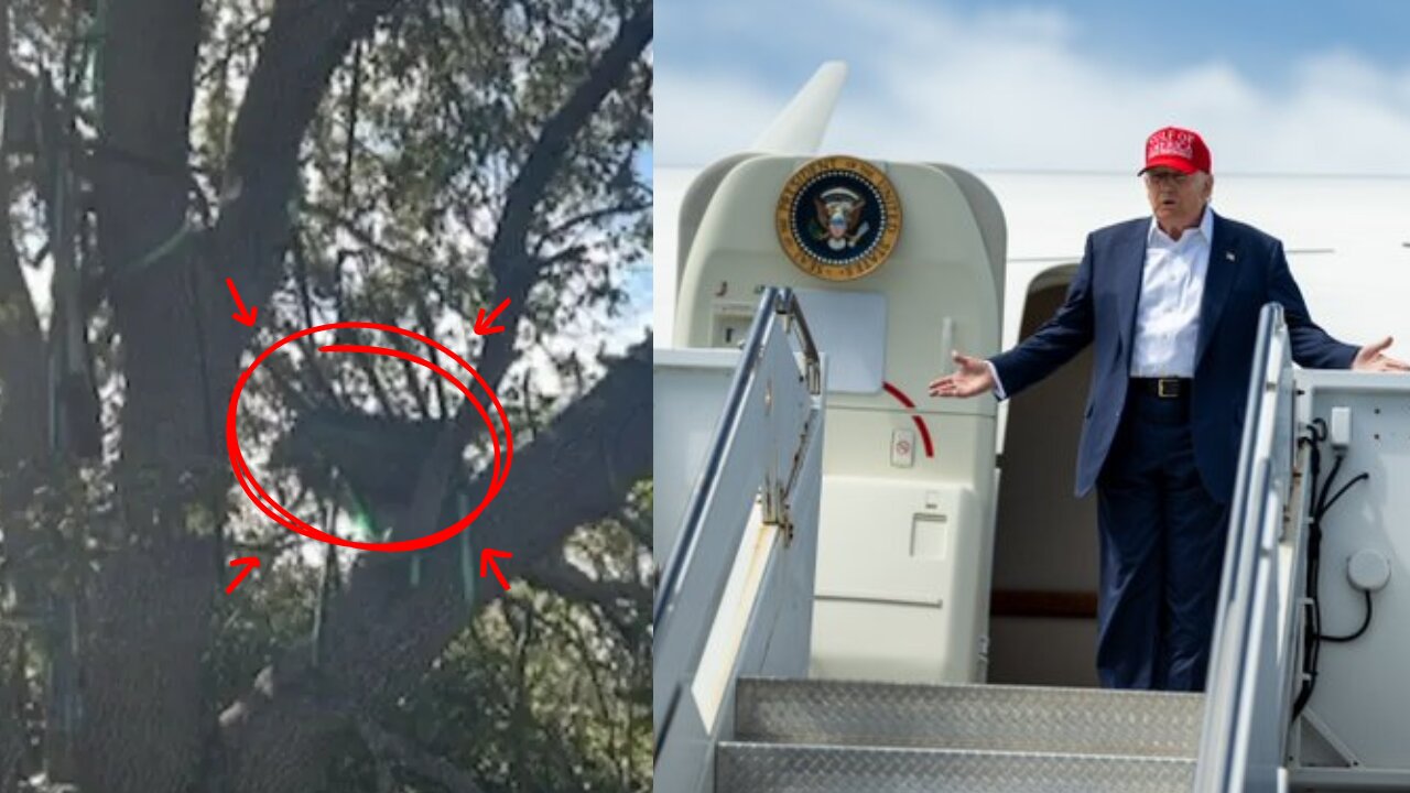 BREAKING: Secret Service UNCOVERS a "suspicious HUNTING STAND"