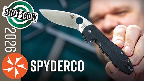 Check Out Spyderco’s Reveal #20! SHOT Show 2026