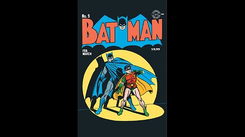 Batman #9 1941 Foil Facsimile DC Comics #Quickflip