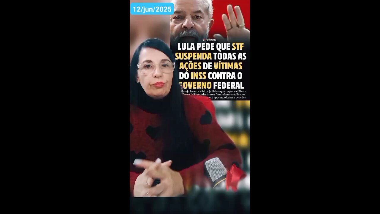 Lula nao quer que STF aceite processos pelo roubo do INSS