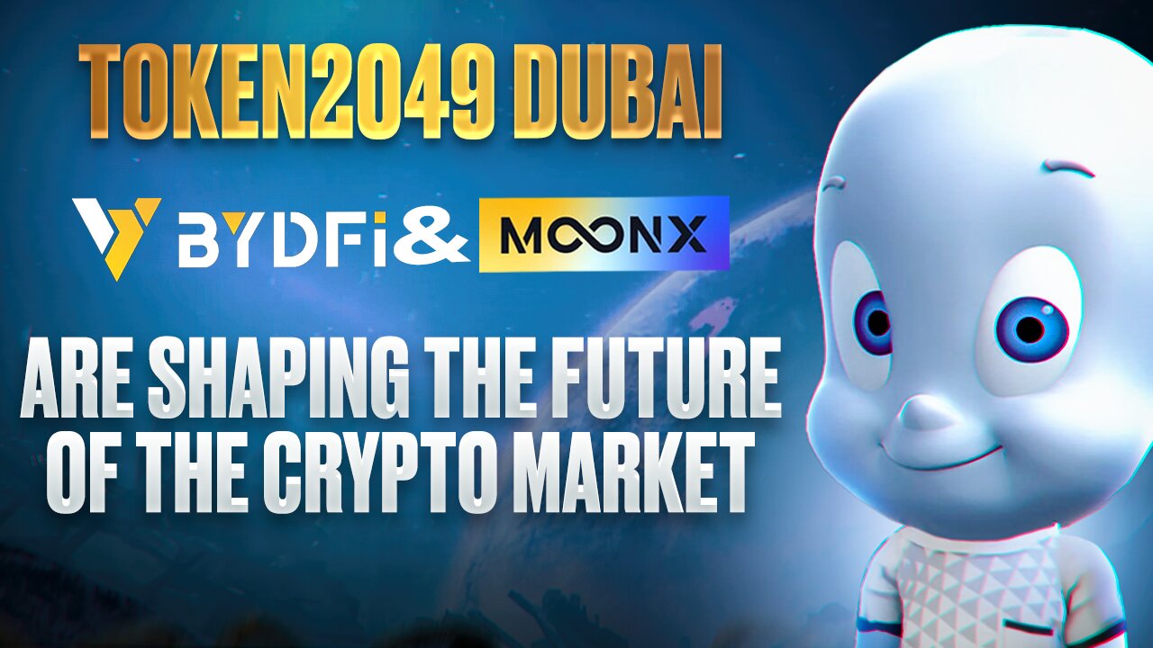TOKEN2049 in Dubai is AMAZING! 🔥 BYDFi & MoonX are the best on the Web3 stage!