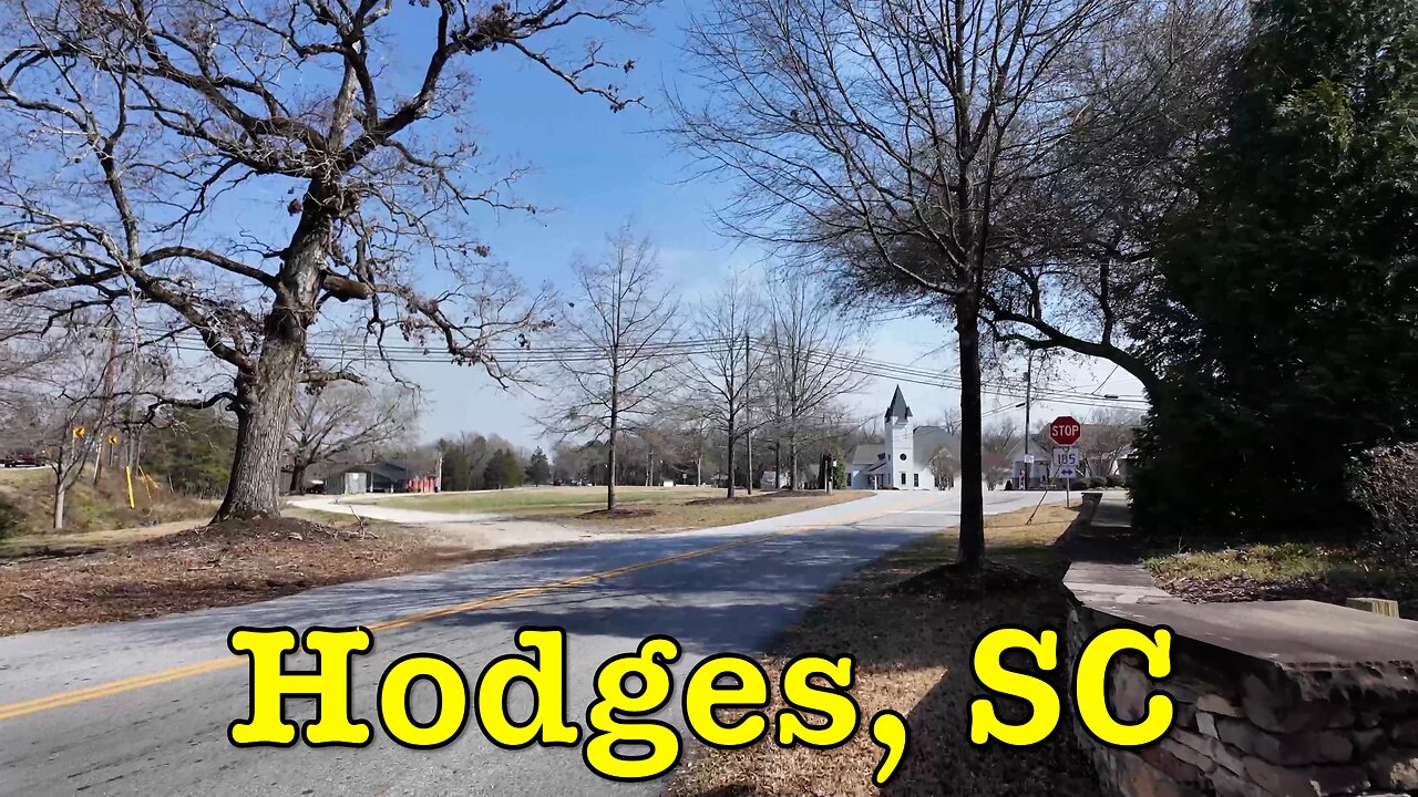 I'm visiting every town in SC - Hodges, South Carolina
