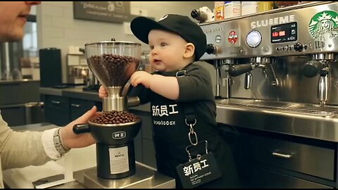 Baby Starbucks Barista Interview