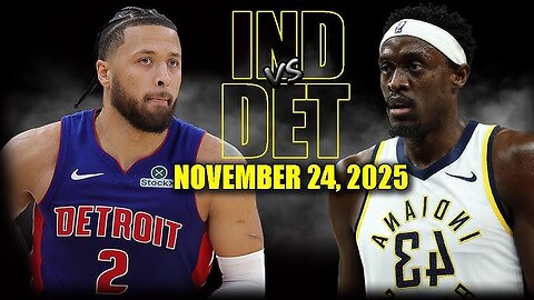 Indiana Pacers vs Detroit Pistons game highlights