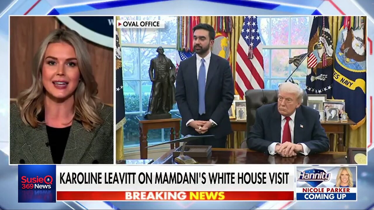 KAROLINE LEAVITT ON MAMDANIS WHITE HOUSE VISIT