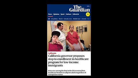 Gavin Newsom Proposes Cutting Medicaid for Low Income Migrants